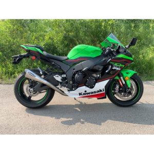 Hindle - 2021-2023 KAWASAKI ZX10R RACE STAINLESS EVO MEGAPHONE FULL SYSTEM with carbon tip