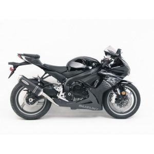 Hindle - 2011-2023 SUZUKI GSXR600/GSXR750 STAINLESS FULL SYSTEM with carbon muffler w/stainless tip