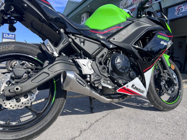 Hindle - 2017-2022 KAWASAKI NINJA 650R/VERSYS/ER-6N/Z650 EVO MEGAPHONE FULL SYSTEM - Image 2