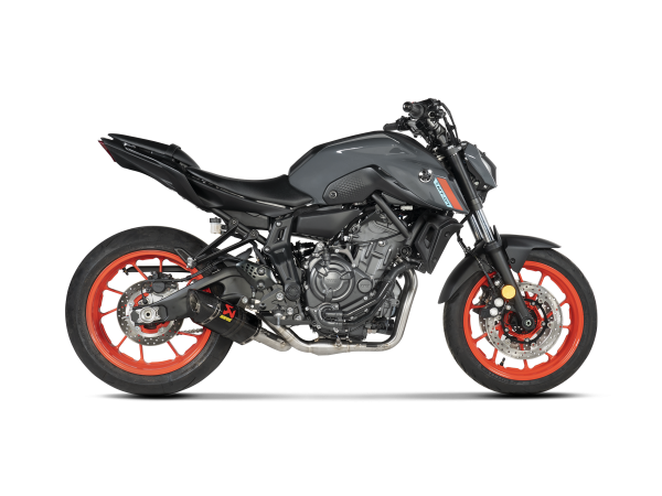 AKRAPOVIC full exhaust system MT07 2015-2024